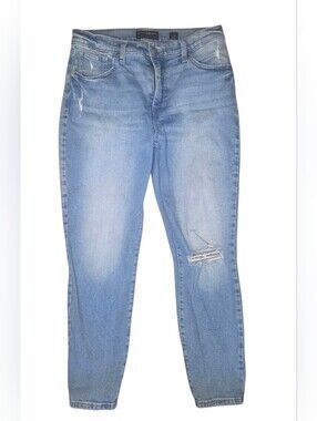 Lucky Brand Light Blue Distressed High Rise Skinny Jeans 8/29